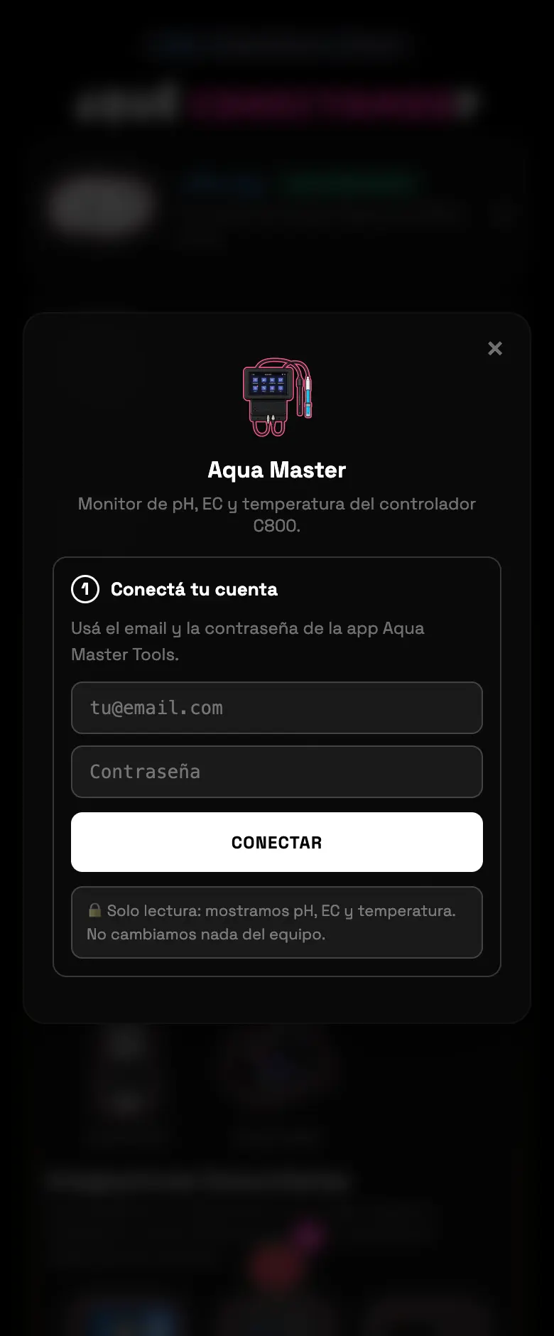 FIG 21 · Setup with the manufacturer's account.