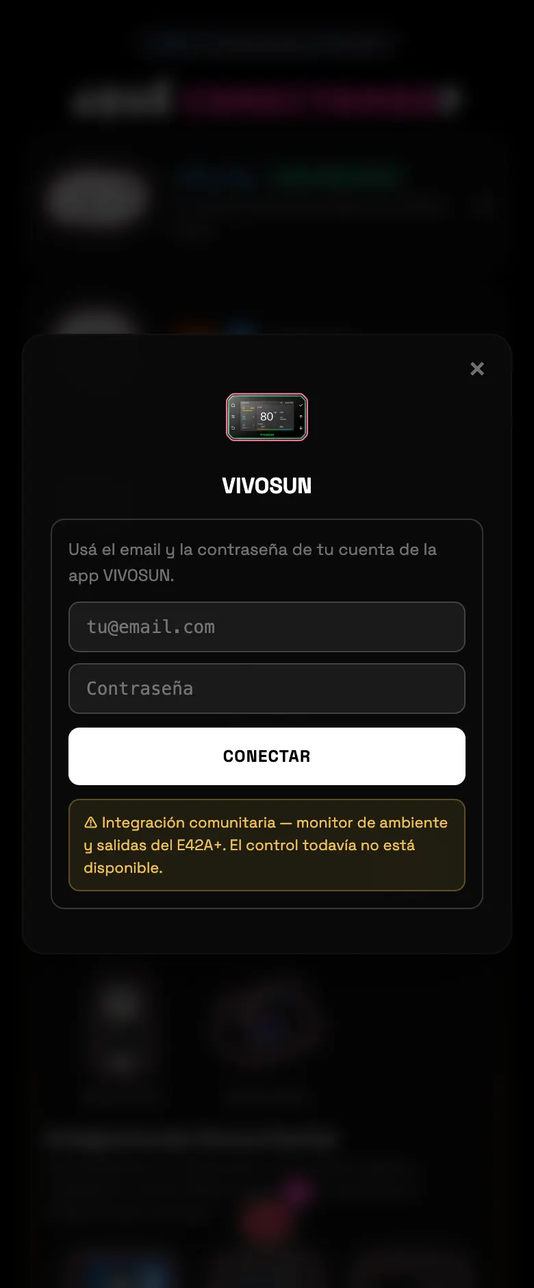 FIG 18 · Alta con la cuenta del fabricante.